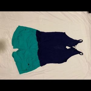 Classic tank top and shorts